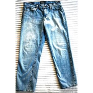 Lucky Brand Women's Mid Rise Stretch Sweet Crop Denim Jeans Light Wash Size 8/29